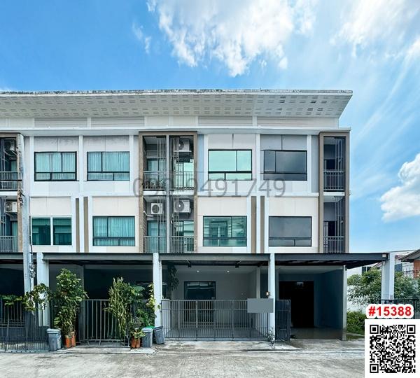 ขาย ทาวน์โฮม พาทิโอ วัชรพล-รามอินทรา ใกล้ Central รามอินทรา