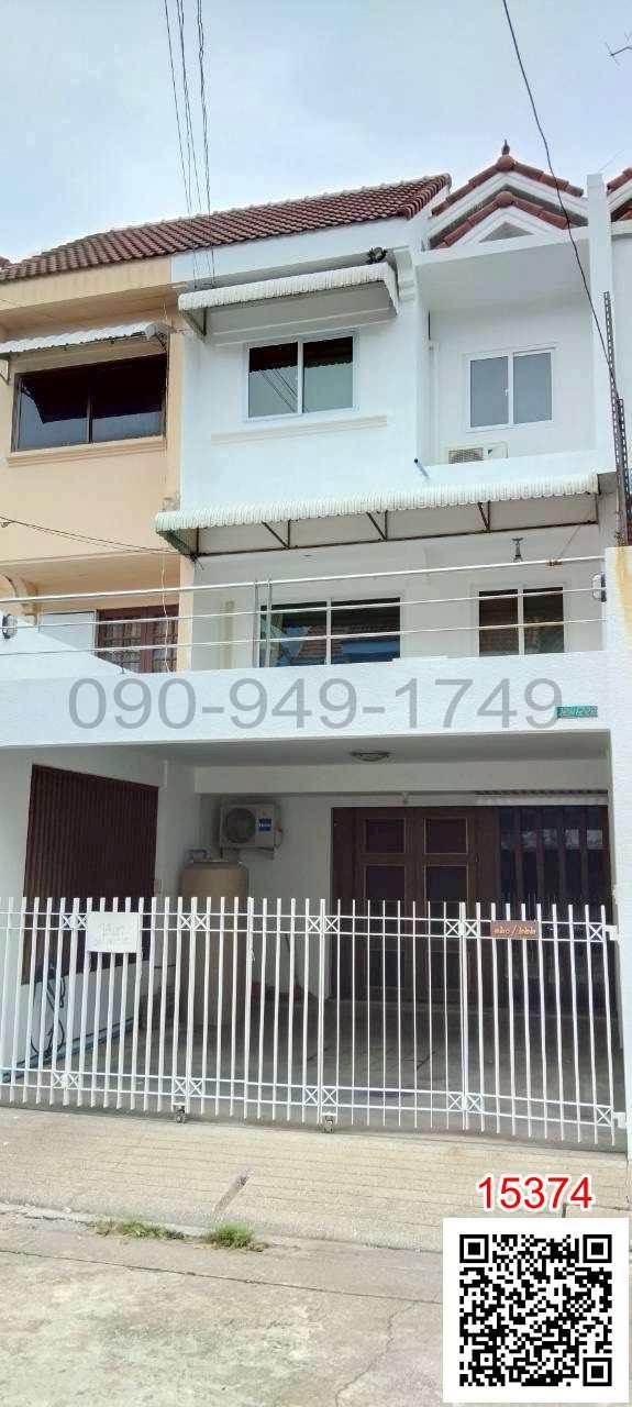 เช่า ทาวน์เฮาส์ 3 ชั้น หมู่บ้าน มณียาวิลล์ ใกล้ ทรูดิจิตอลพาร์ค สถานีรถไฟอุดมสุข