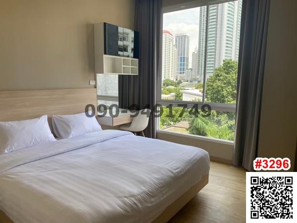 เช่า คอนโด Quartz Residence 2ห้องนอน ขนาด 82 ตรม.ใกล้ BTS พร้อมพงษ์