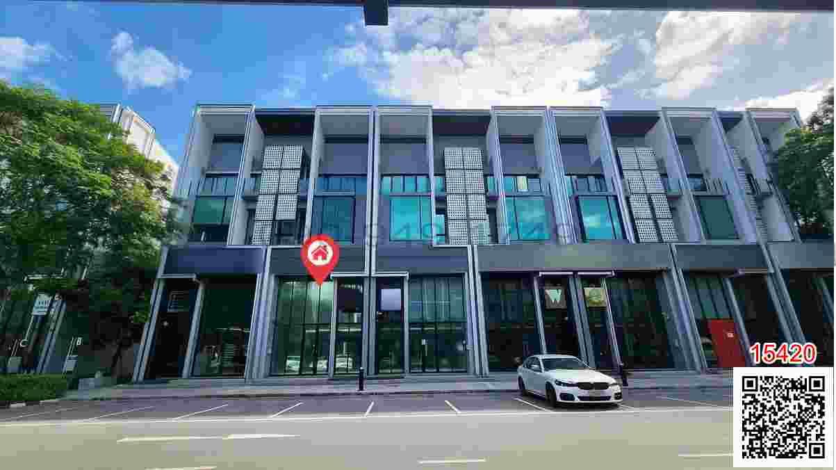 เช่า โฮมออฟฟิศ 4 ชั้น CASCADE Bangna Home ติดถนนใหญ่บางนา-ตราด กม.5