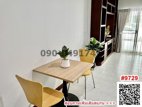 เช่า​ ทาวน์เฮ้าส์ 2 ชั้น หมู่บ้านเอเวอร์กรีน ซอยบางนาตราด 56 ใกล้ BTS อุดมสุข