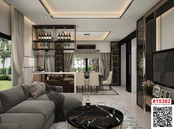 เช่า บ้านเดี่ยว 2 ชั้น เศรษฐสิริ พัฒนาการ 87 ตกแต่งสไตล์ Modern Luxury