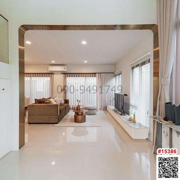 ขาย บ้านเดี่ยว 2 ชั้น บุราสิริ กรุงเทพกรีฑา เฟส 1 หลังมุม พร้อมเข้าอยู่