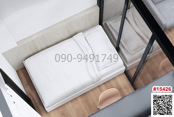 เช่า คอนโด พลัม สุขุมวิท62 ขนาด 2 ห้องนอน ใกล้ BTS บางจาก