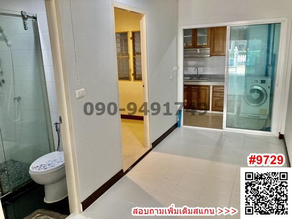 เช่า​ ทาวน์เฮ้าส์ 2 ชั้น หมู่บ้านเอเวอร์กรีน ซอยบางนาตราด 56 ใกล้ BTS อุดมสุข