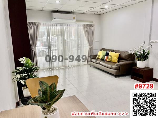 เช่า​ ทาวน์เฮ้าส์ 2 ชั้น หมู่บ้านเอเวอร์กรีน ซอยบางนาตราด 56 ใกล้ BTS อุดมสุข