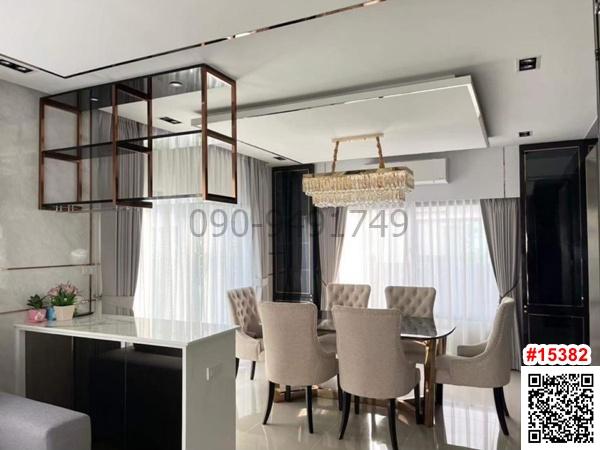 เช่า บ้านเดี่ยว 2 ชั้น เศรษฐสิริ พัฒนาการ 87 ตกแต่งสไตล์ Modern Luxury