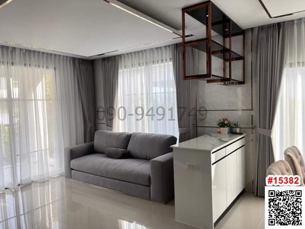 เช่า บ้านเดี่ยว 2 ชั้น เศรษฐสิริ พัฒนาการ 87 ตกแต่งสไตล์ Modern Luxury
