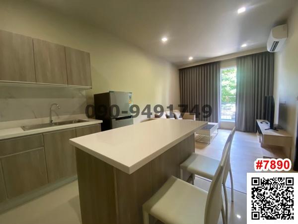 เช่า คอนโด Quartz Residence ขนาด 49 ตรม. ใกล้ BTS พร้อมพงษ์