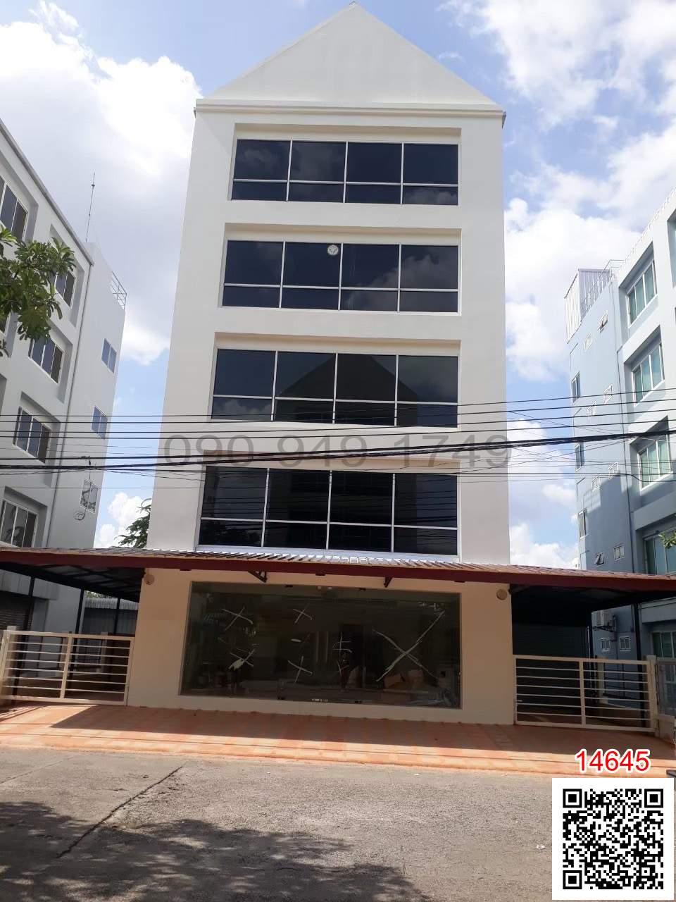 เช่า อาคารพาณิช 5 ชั้น ซอยนวลจันทร์ 27/2 ใกล้ทางขึ้นทางด่วนรามอินทรา
