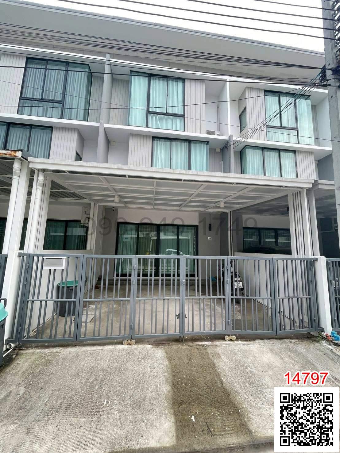 เช่า ทาวน์โฮม 3 ชั้น พฤกษา วิลล์ 76 บางนา-วงแหวน