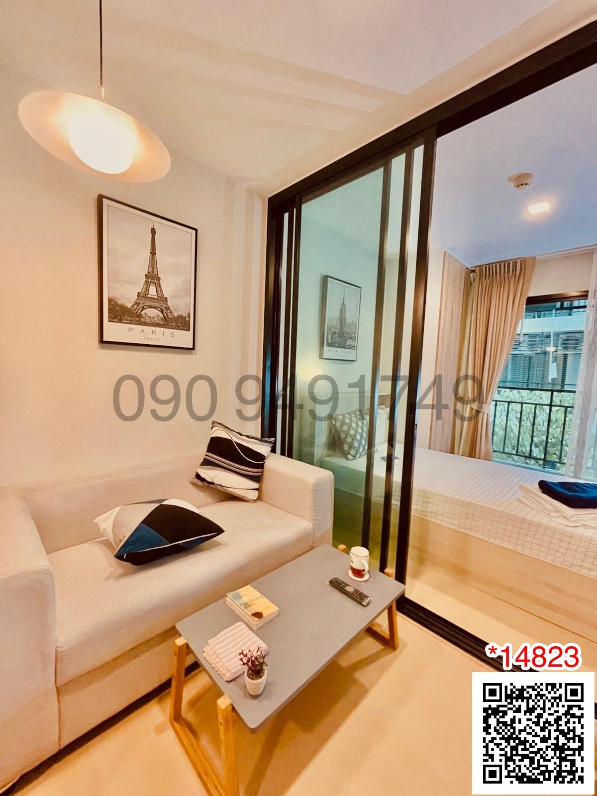 ขาย คอนโด Pause Sukhumvit 115 ห้องสตูดิโอ ตกแต่งสวย ใกล้ BTS ปู่เจ้าสมิงพราย