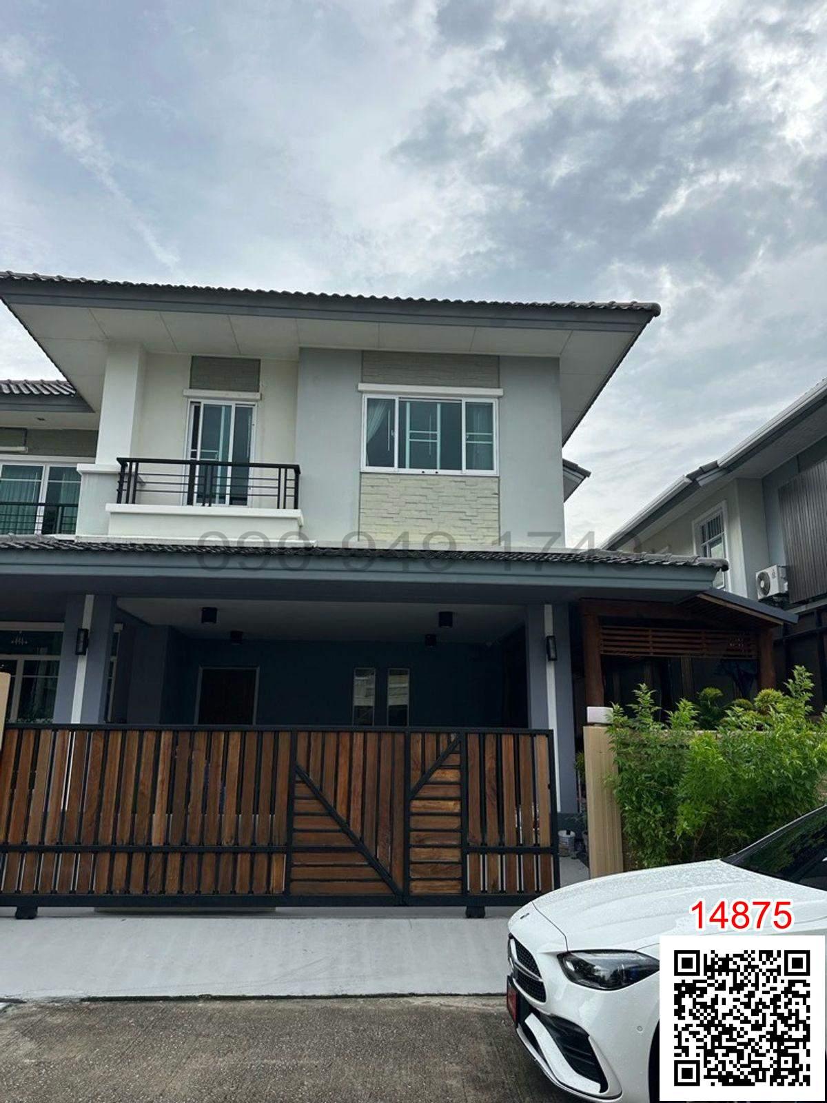 เช่า บ้านเดี่ยว The plant แจ้งวัฒนะ บ้านพึ่งบิ้วอินเสร็จ ใหม่กริบ ใกล้ BTS กำลังจะเปิดเร็วๆนี้