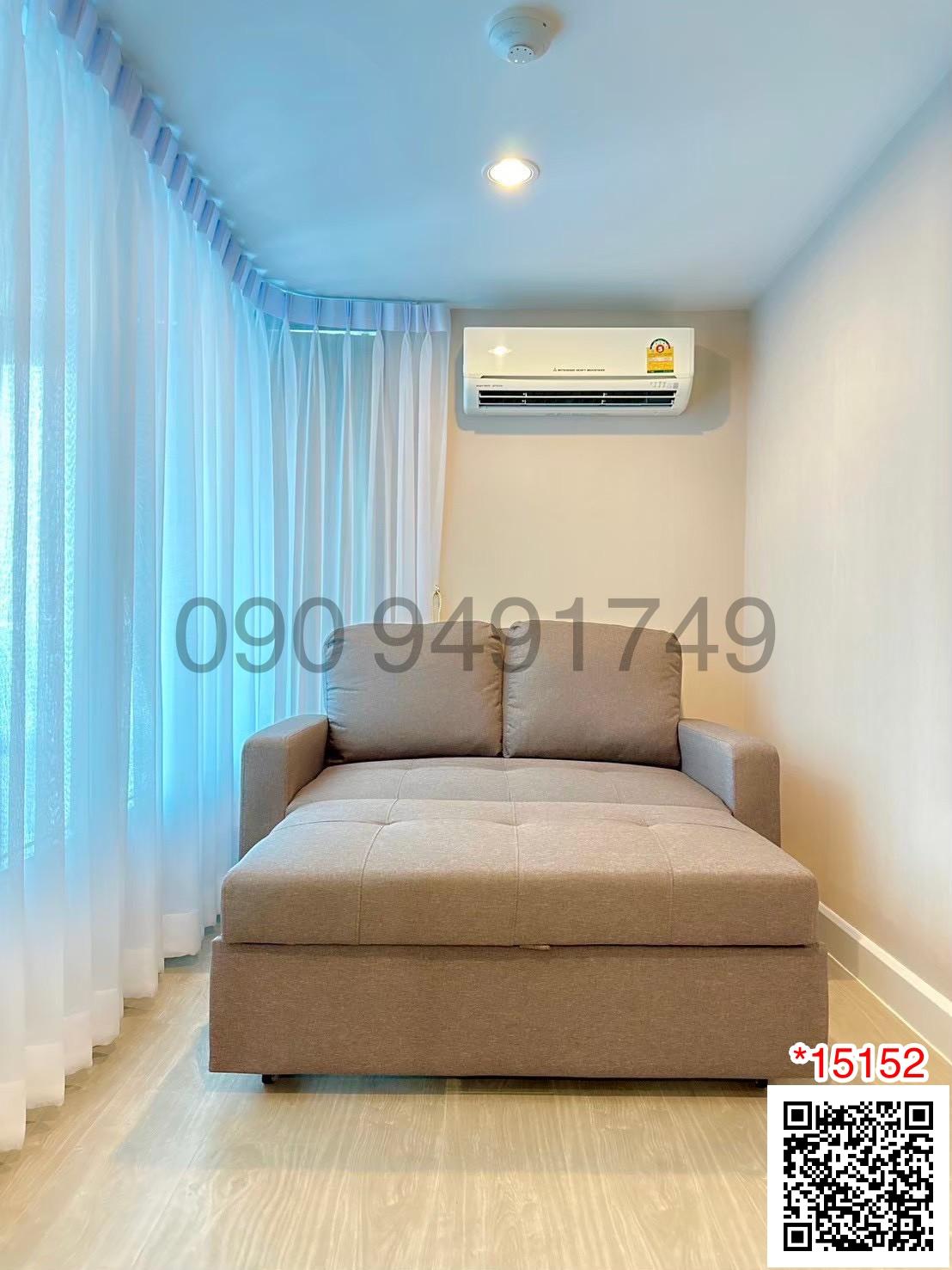 เช่า คอนโด เมโทร สกาย ประชาชื่น type 2 ชั้น ห้องตกแต่งสวย พร้อมเข้าอยู่ ใกล้ MRT สถานีบางซ่อน
