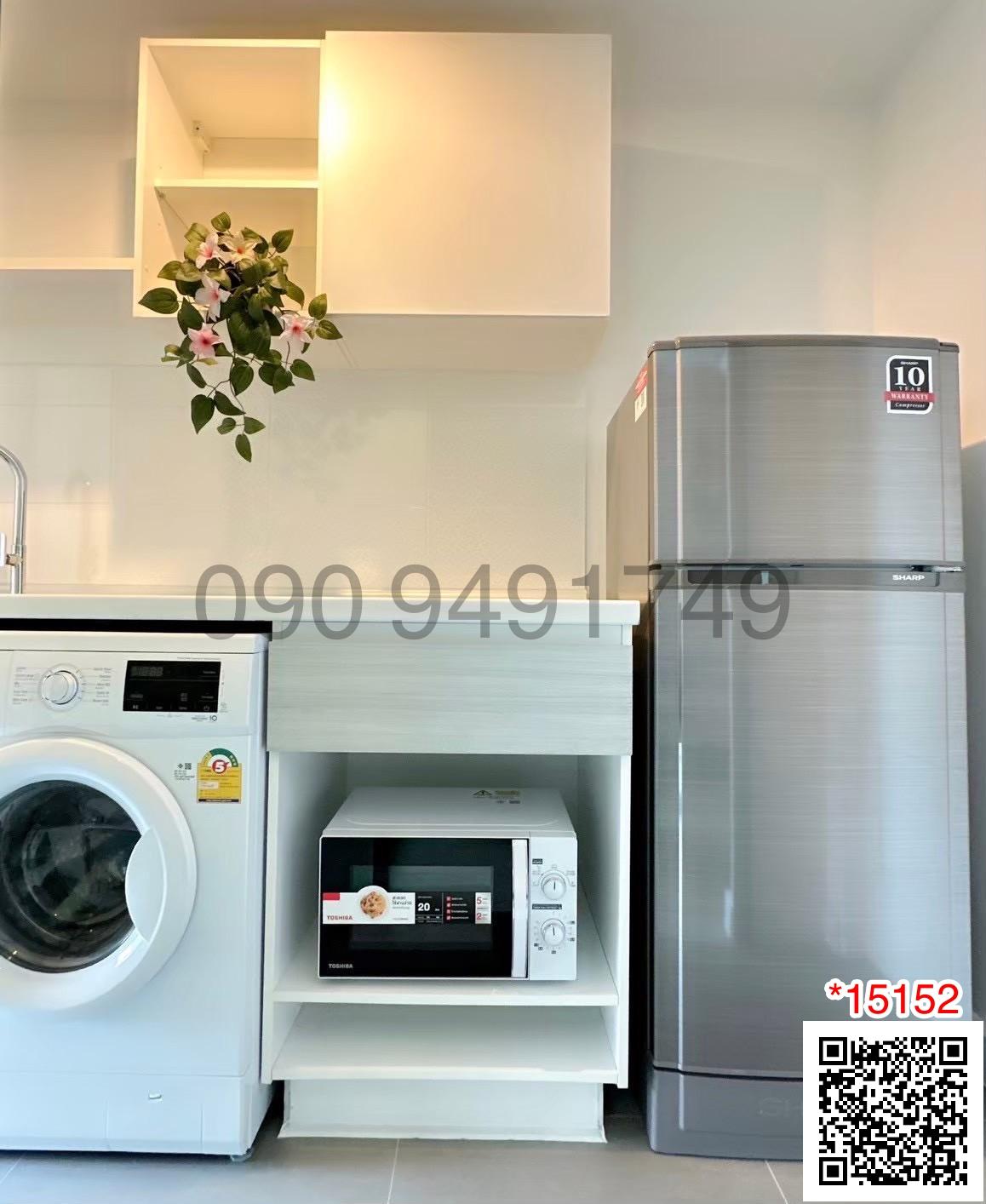 เช่า คอนโด เมโทร สกาย ประชาชื่น type 2 ชั้น ห้องตกแต่งสวย พร้อมเข้าอยู่ ใกล้ MRT สถานีบางซ่อน