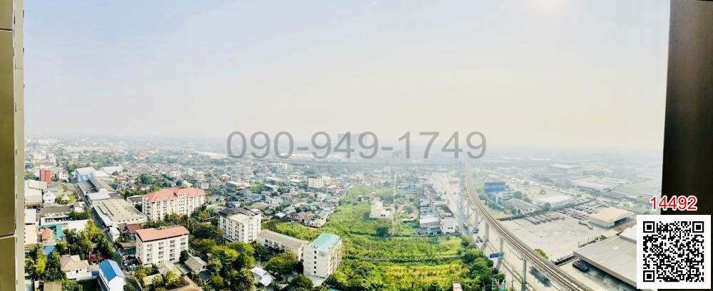 เช่า คอนโด Supalai Veranda สุขุมวิท 117 วิวแม่น้ำ อยู่ติดรถไฟฟ้า BTS ปู่เจ้า