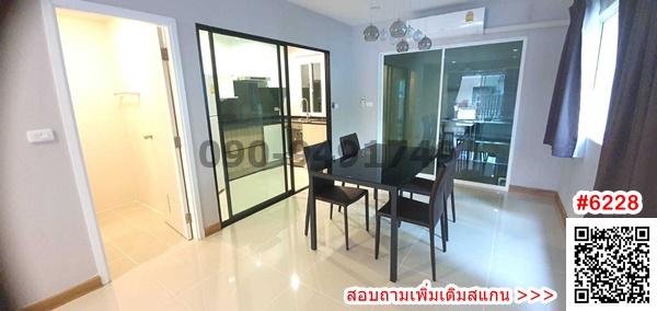 เช่า ทาวน์เฮาส์ 3 ชั้น วิลเลต ซิตี้ พัฒนาการ 38 หลังมุม พร้อมเข้าอยู่