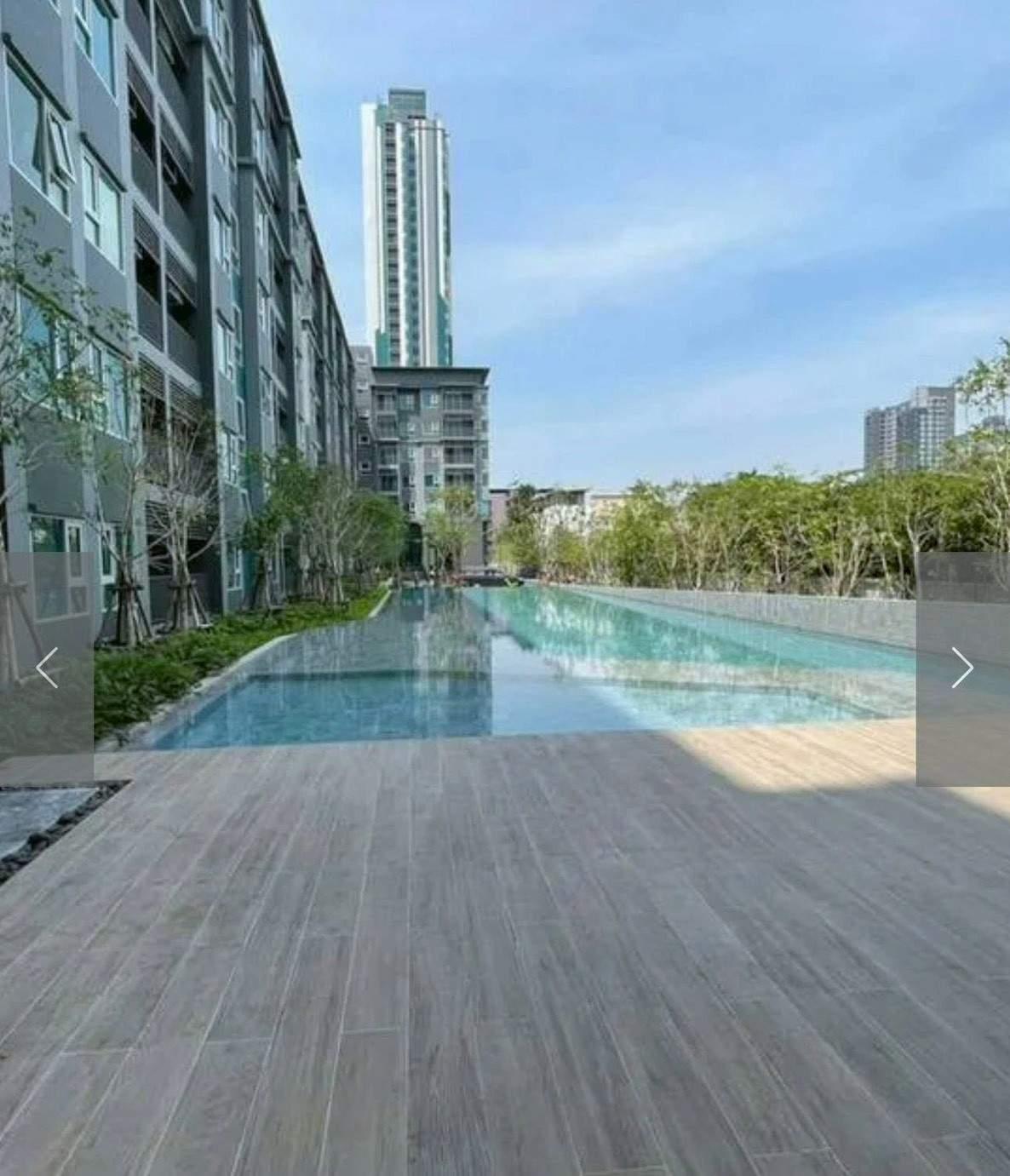 เช่า คอนโด Niche Mono Ramkhamhaeng นิช โมโน รามคำแหง วิวสระ 2 ห้องนอน