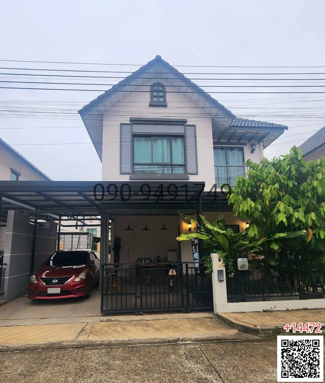 เช่า ทาวน์เฮ้าส์ 2 ชั้น โมดิ วิลล่า บางนา ใกล้ สุวรรณภูมิ