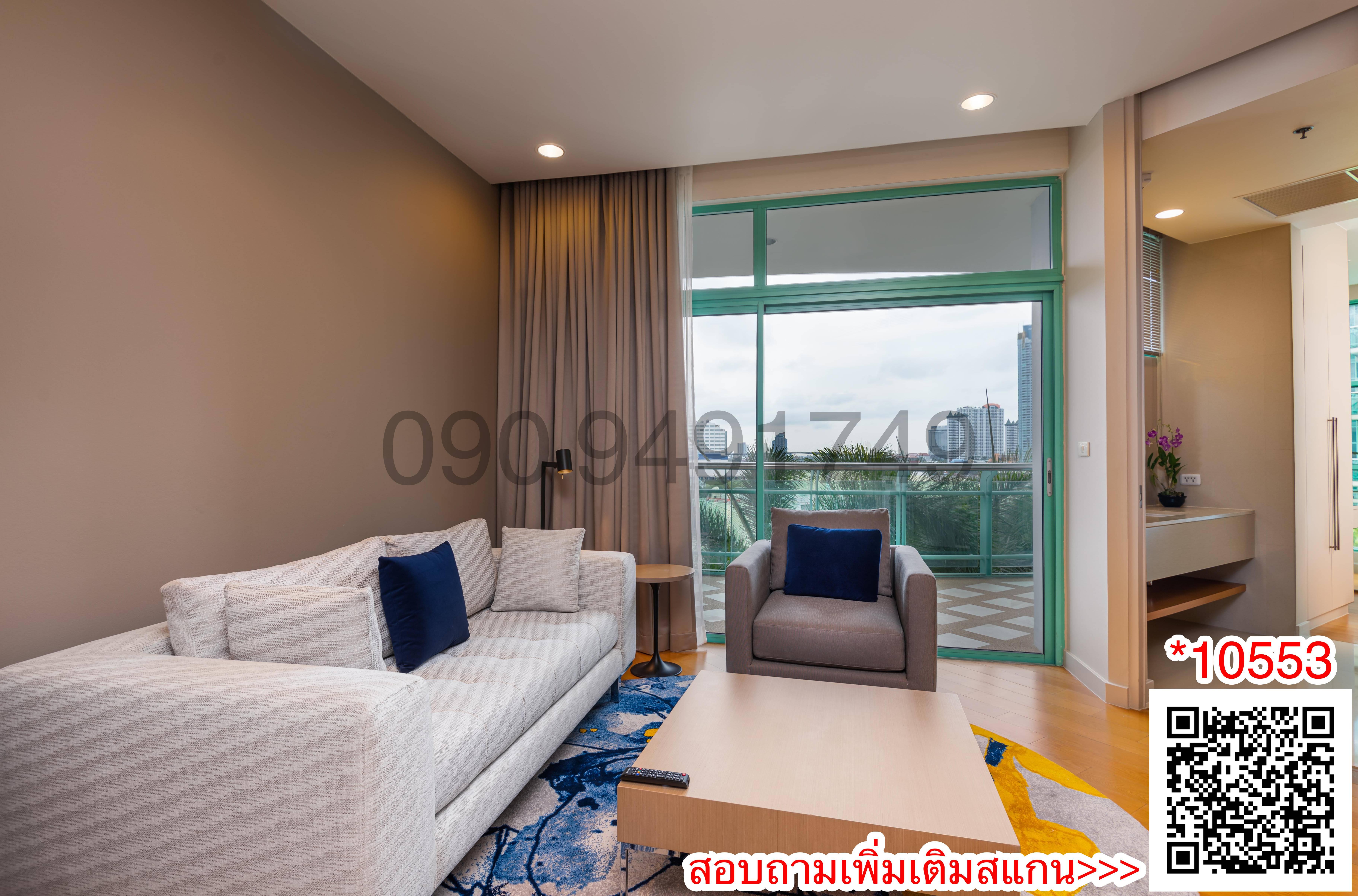 เช่า Chatrium Residence Riverside Bangkok ขนาด 65 - 70 ตรม. 1 ห้องนอน ใกล้ เอเชียทีค