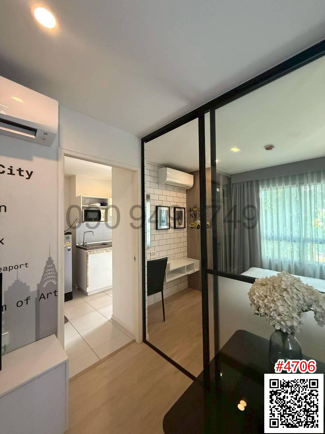 เช่า I Condo Green Space Sukhumvit 77 ห้องตัวอย่างสวย ติดโรบินสันลาดกระบัง