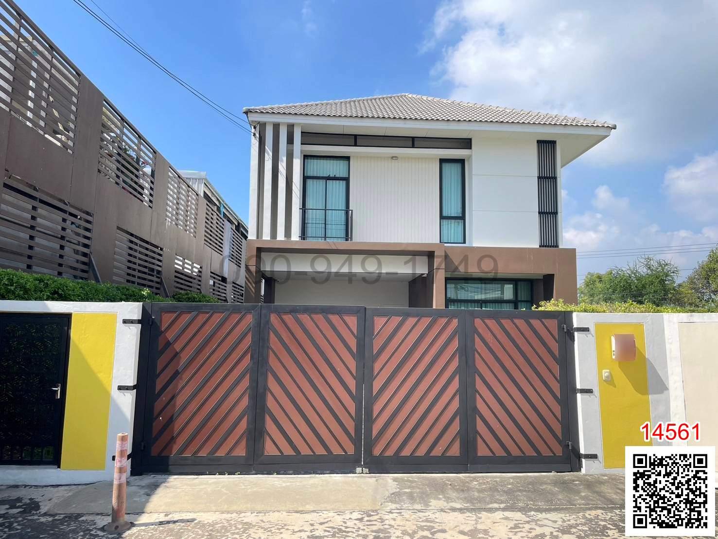 ขาย บ้านเดี่ยว 2 ชั้น โครงการ กลิทเทอร์ ทาวน์ บางนาบางบ่อ