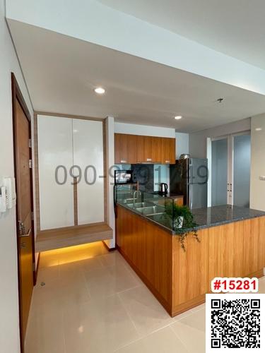 เช่า คอนโด วิลล่า สาทร 2ห้องนอน ชั้น 12 ใกล้ BTS กรุงธนบุรี