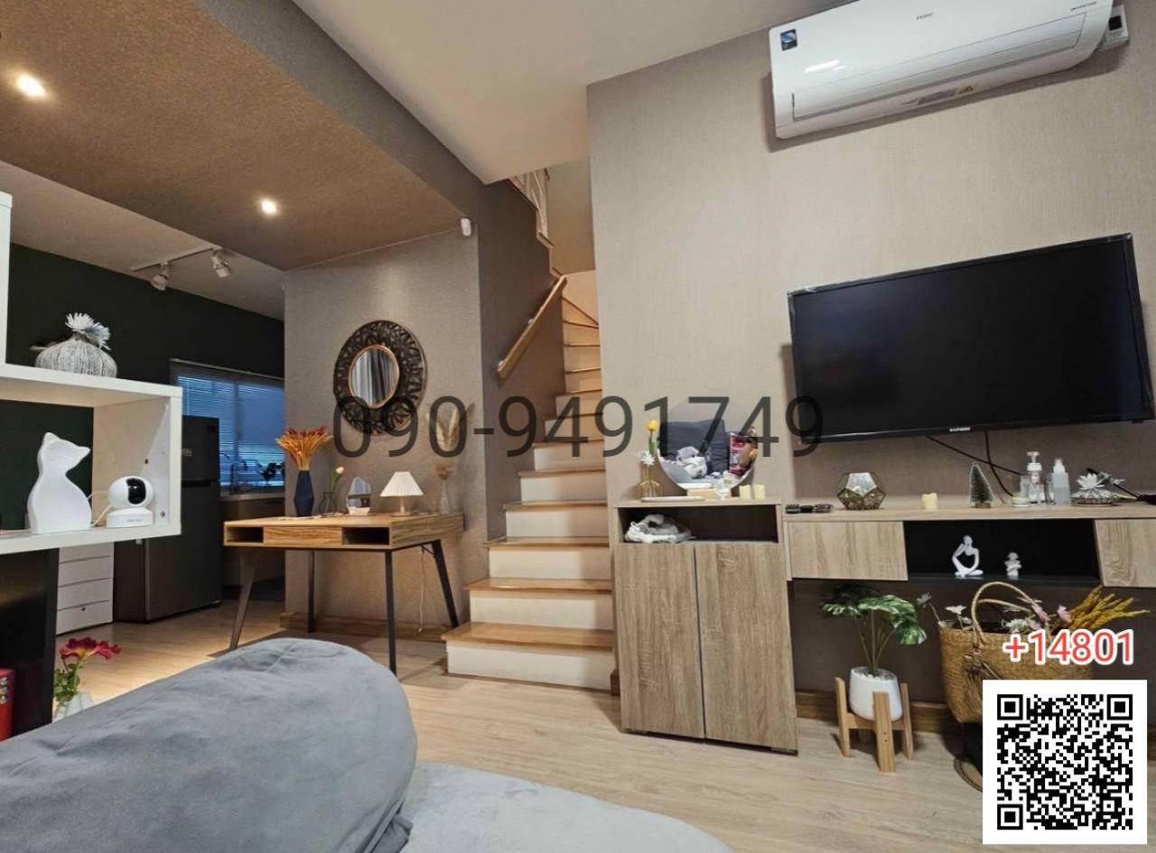 เช่า ทาวน์โฮม 2 ชั้น เดอะ คอนเนค รามอินทรา-มีนบุรี 2 ใกล้กับสถานีรถไฟฟ้า