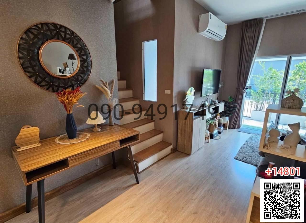 เช่า ทาวน์โฮม 2 ชั้น เดอะ คอนเนค รามอินทรา-มีนบุรี 2 ใกล้กับสถานีรถไฟฟ้า
