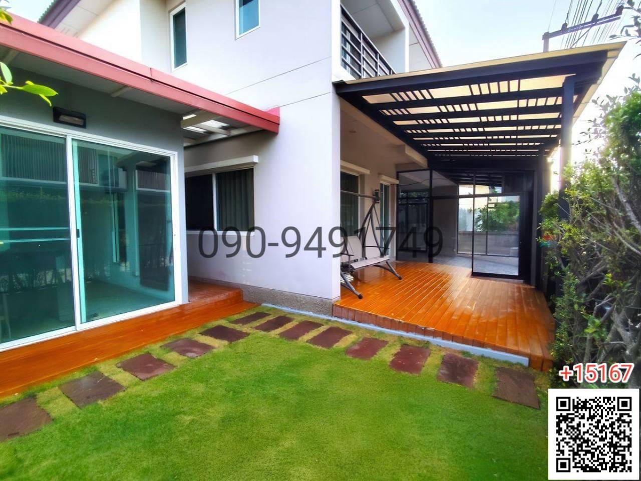 เช่า บ้านเดี่ยว 2 ชั้น หมู่บ้าน Casa Premium Onnut - Wongwhaen ใกล้ห้าง Mega บางนา