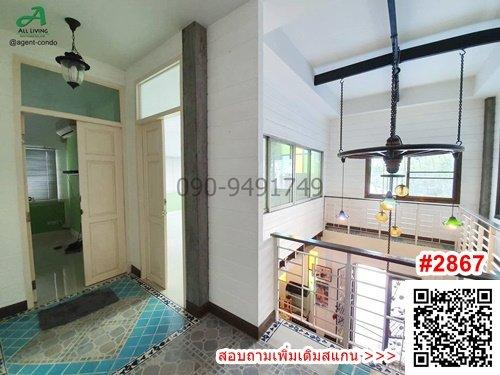 เช่า บ้านเดี่ยว 2 ชั้น  ซ.รัชดาภิเษก 7 ตกแต่งสวย พร้อมเข้าอยู่