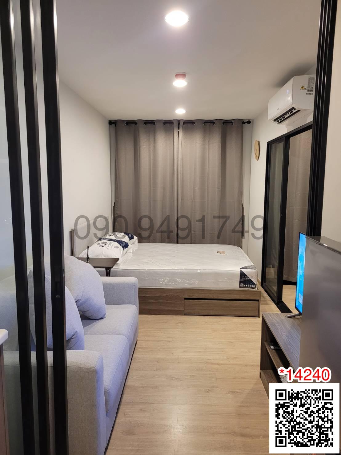 เช่า คอนโด PREMIO UNIC เอกมัย-ลาดพร้าว ชั้น 7 ตึก B ขนาด 23 ตรม. ตกแต่งครบ พร้อมเข้าอยู่