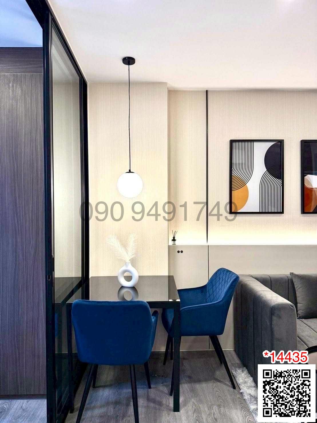 เช่า คอนโด The Origin Ladprao-Bangkapi ขนาด 1 ห้องนอน  ชั้น 16 ใกล้ MRT สถานีบางกะปิ