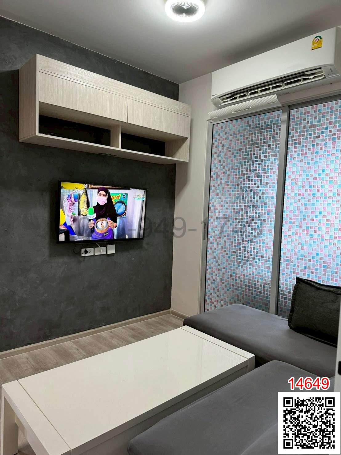 เช่า คอนโด Niche Mono Ramkhamhaeng นิช โมโน รามคำแหง วิวสระ 2 ห้องนอน
