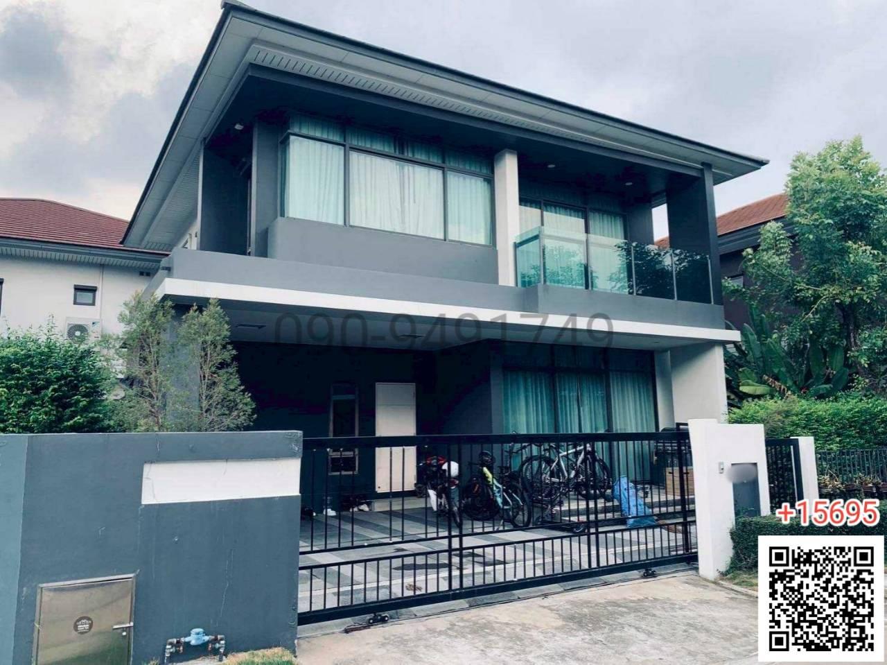 เช่า บ้านเดี่ยว 2 ชั้น โครงการเศรษฐสิริ กรุงเทพกรีฑา 1 ใกล้ BTS ศรีกรีฑา