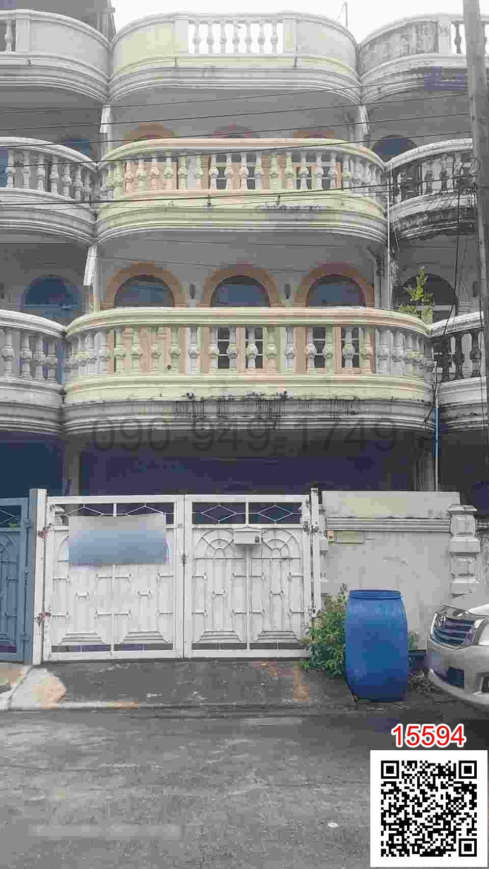 For Rent: 3-Storey Townhouse at Baan Bang Bon Ville 1, Village 89