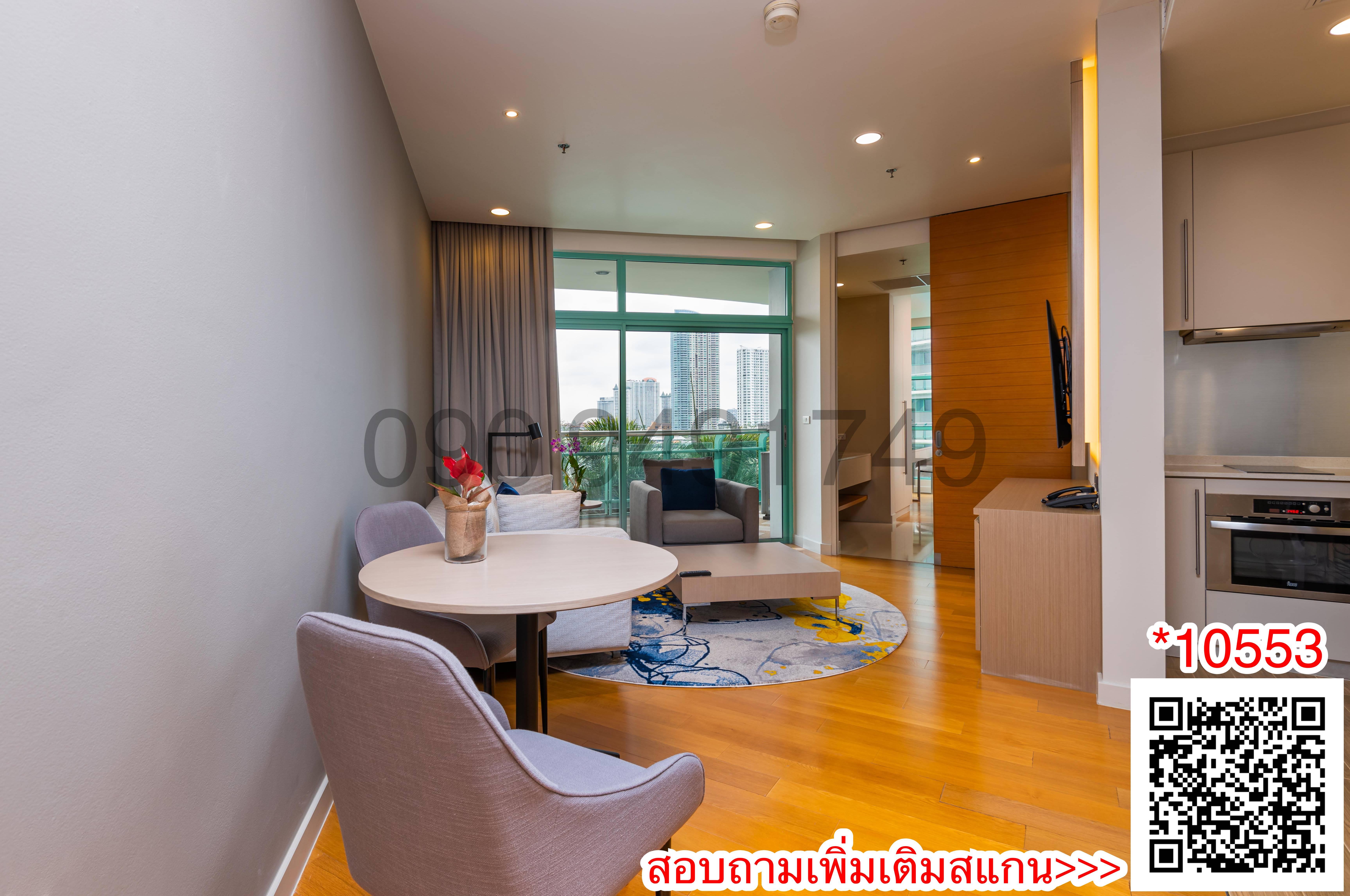 เช่า Chatrium Residence Riverside Bangkok ขนาด 65 - 70 ตรม. 1 ห้องนอน ใกล้ เอเชียทีค