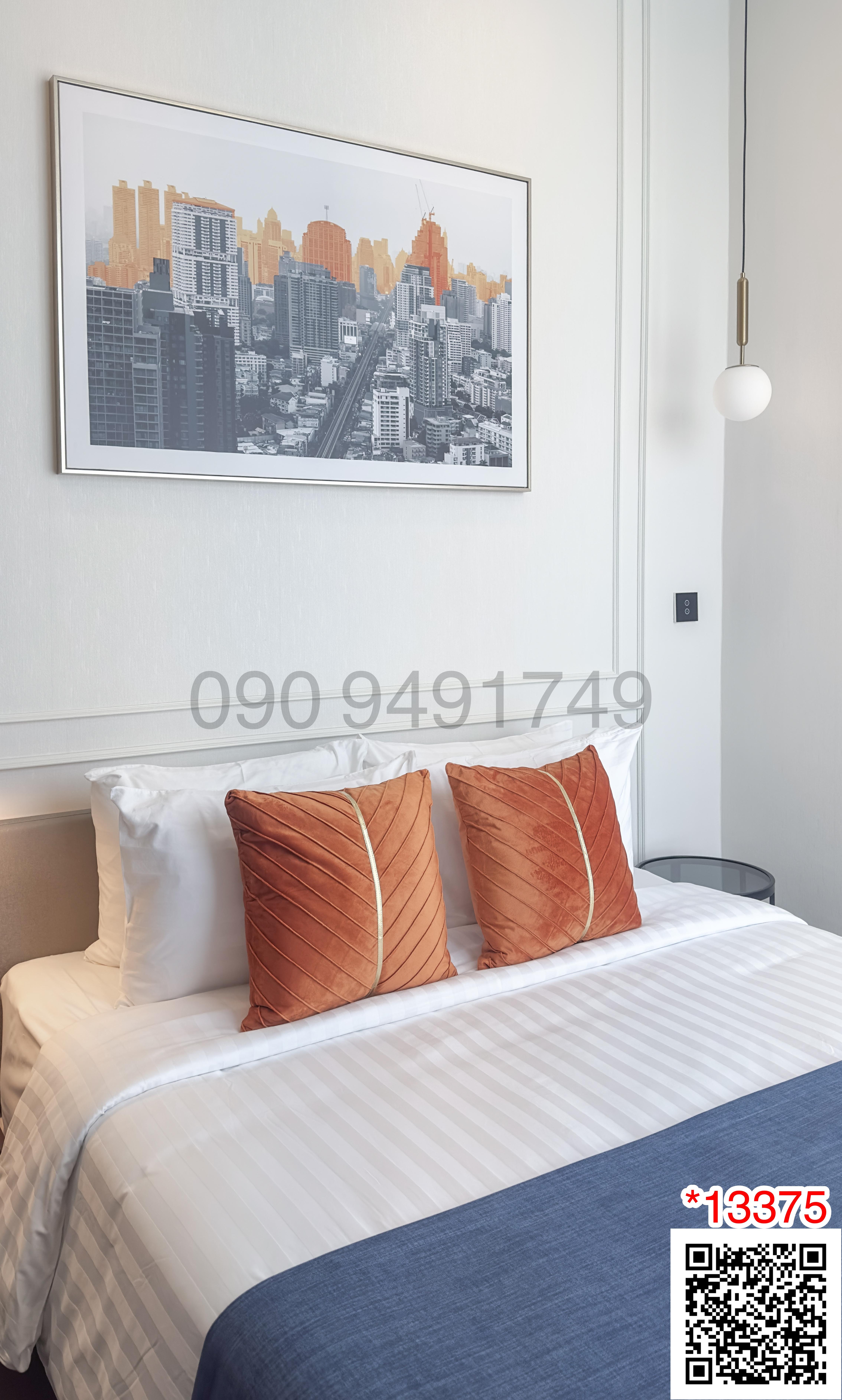 เช่า Serviced Residence โครงการ Hampton Residence Thonglor ขนาด 2 ห้องนอน ชั้น 12 ใกล้ BTS ทองหล่อ