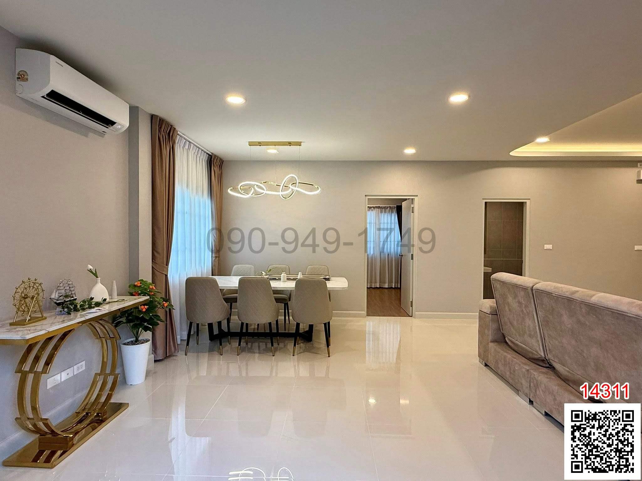 เช่า บ้านเดี่ยว Centro Bangna เฟส 2 Type ใหญ่สุด บ้านแปลงมุม