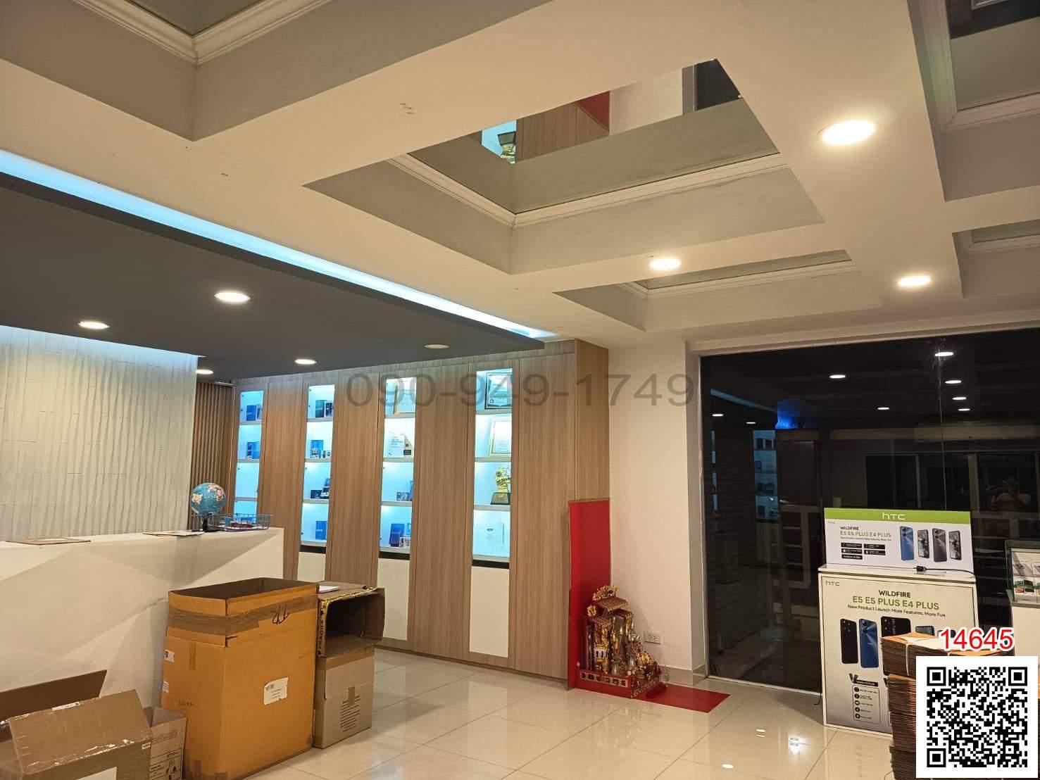 เช่า อาคารพาณิช 5 ชั้น ซอยนวลจันทร์ 27/2 ใกล้ทางขึ้นทางด่วนรามอินทรา