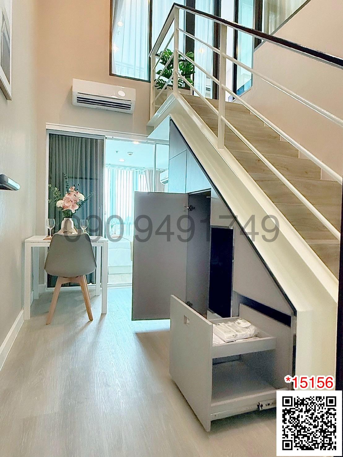 เช่า คอนโด เมโทร สกาย ประชาชื่น ชั้น 23 ตึก A type  2 ชั้น ขนาด 2 ห้องนอน ใกล้ MRT สถานีบางซ่อน