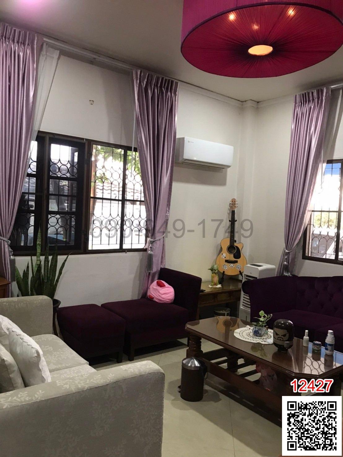 For Sale: 2-Storey Detached House at Naphawalai Village, Phahonyothin 54/2 – Near BTS Green Line (Kasetsart University & Ku Kot Stations)