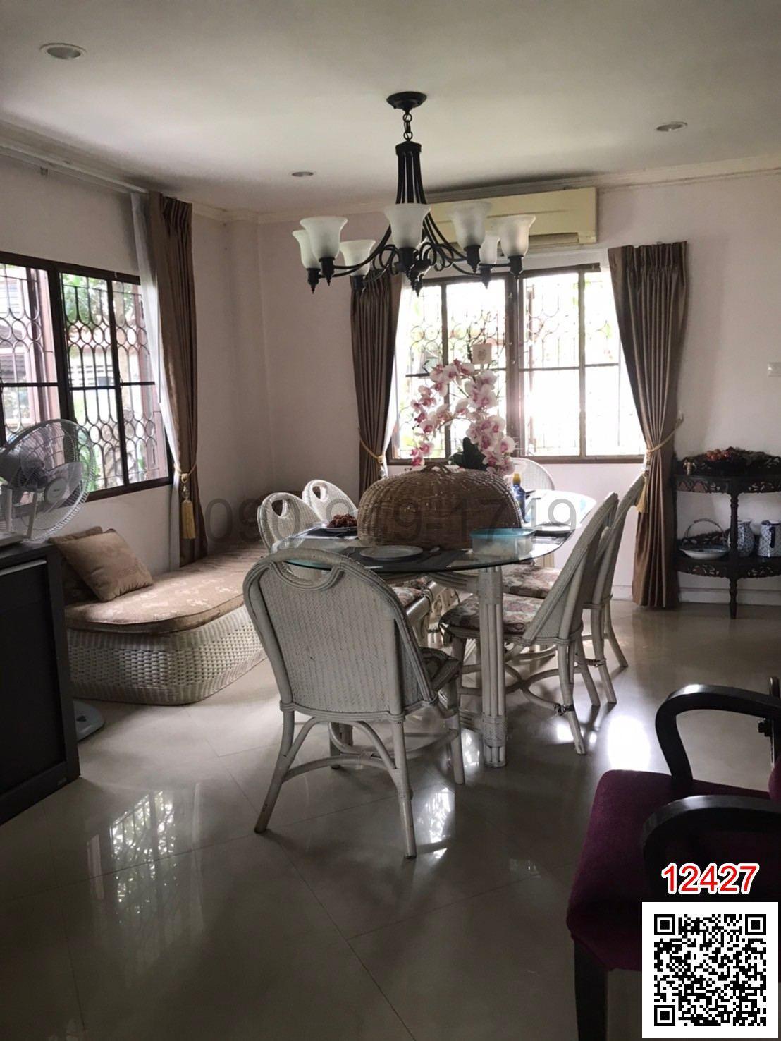 For Sale: 2-Storey Detached House at Naphawalai Village, Phahonyothin 54/2 – Near BTS Green Line (Kasetsart University & Ku Kot Stations)