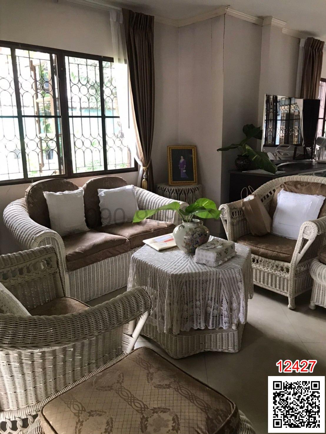 For Sale: 2-Storey Detached House at Naphawalai Village, Phahonyothin 54/2 – Near BTS Green Line (Kasetsart University & Ku Kot Stations)