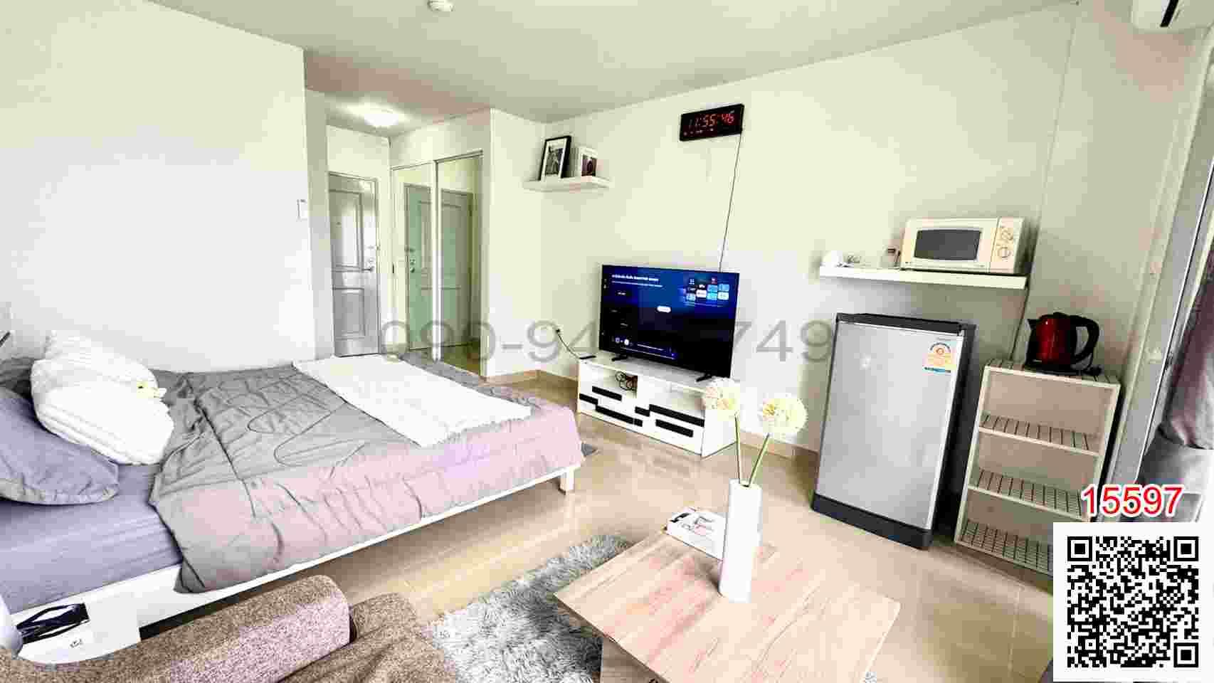 ขาย คอนโดพร้อมผู้เช่า I-House Laguna Garden RCA (ไอเฮ้าส์ ลากูน่า การ์เดน RCA) ชั้น 7 ตึก C วิวสวย