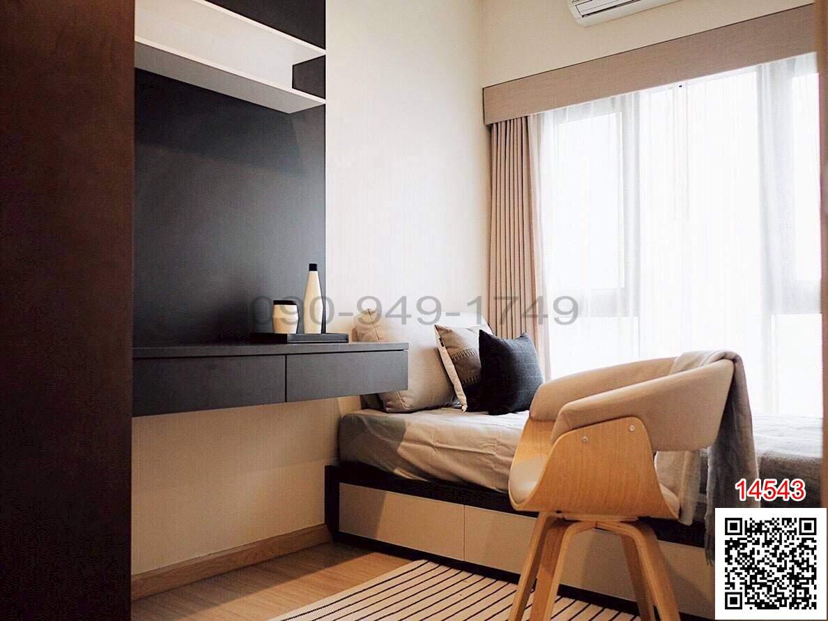 เช่า คอนโด Whizdom Connect สุขุมวิท 2 ห้องนอน ใกล้รถไฟฟ้า BTS ปุณณวิถี