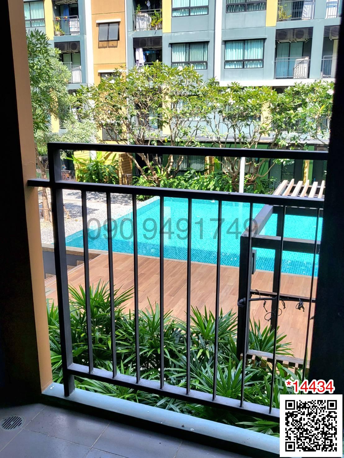เช่า คอนโด I Condo Green Space Sukhumvit 77 เฟส 1 ตึก B ชั้น 2 ห้องตกแต่งสวย พร้อมเครื่องใช้ไฟฟ้าครบ ไม่เคยปล่อยเช่า !