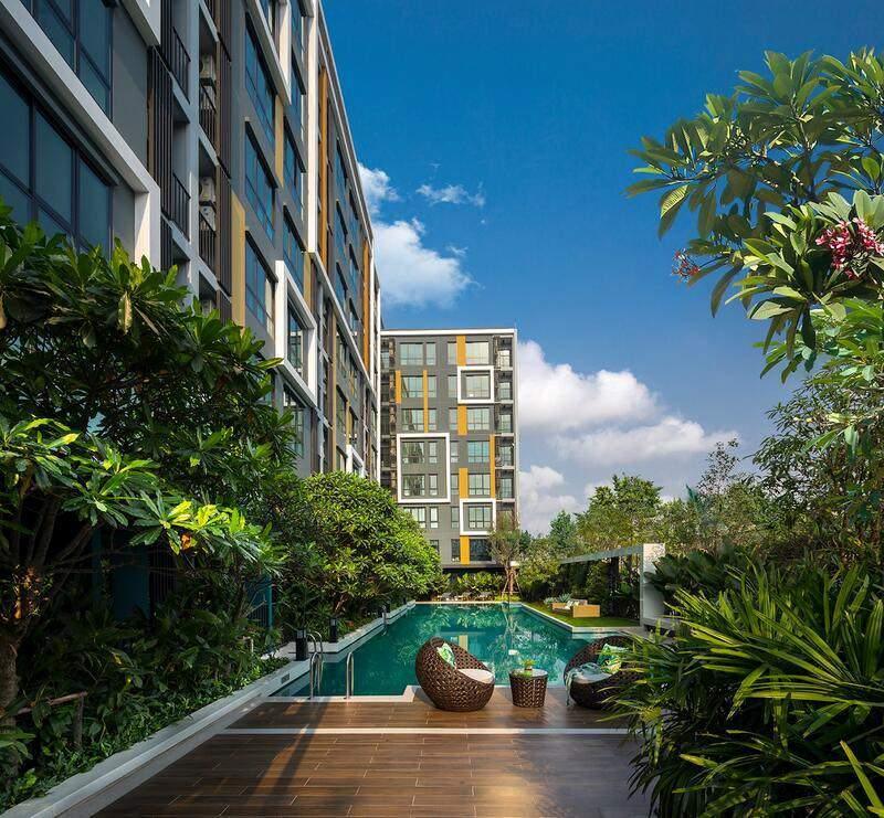 เช่า คอนโด iCondo Serithai Green Space ห้องมุม ใกล้นิด้า และ รถไฟฟ้า 2 สาย