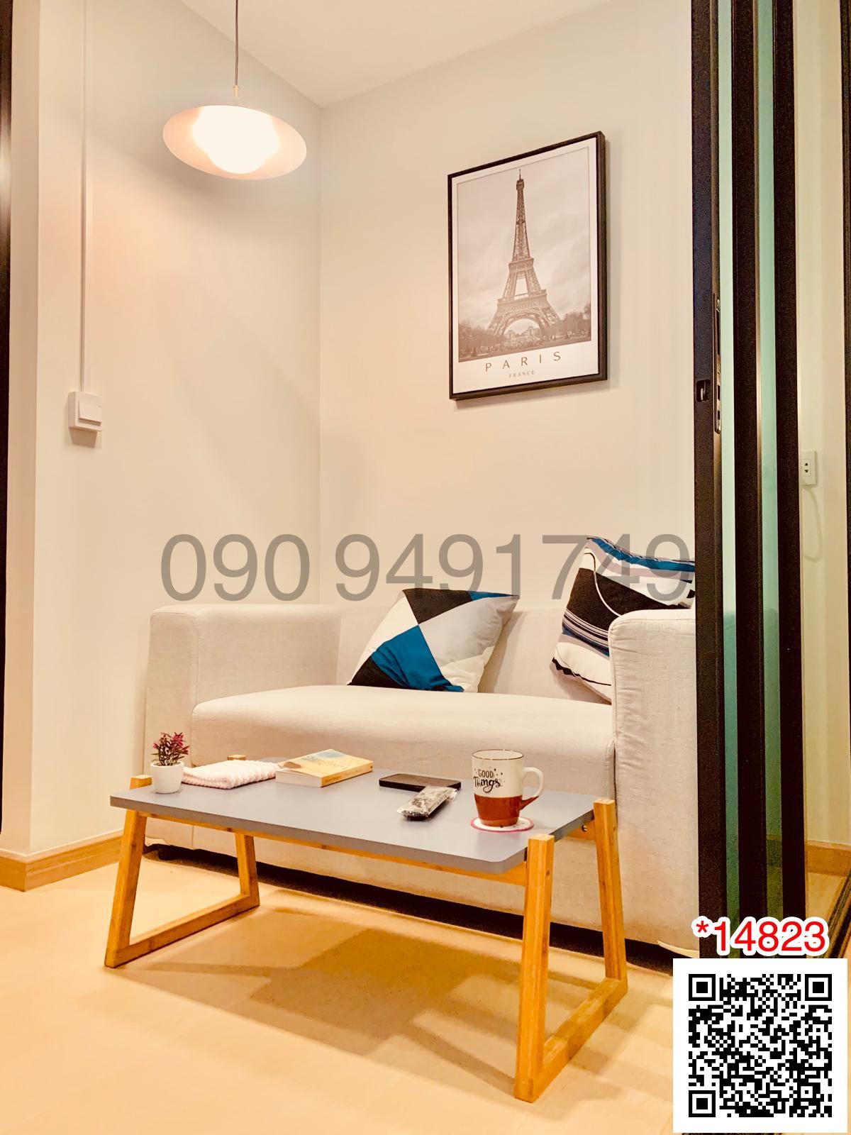ขาย คอนโด Pause Sukhumvit 115 ห้องสตูดิโอ ตกแต่งสวย ใกล้ BTS ปู่เจ้าสมิงพราย