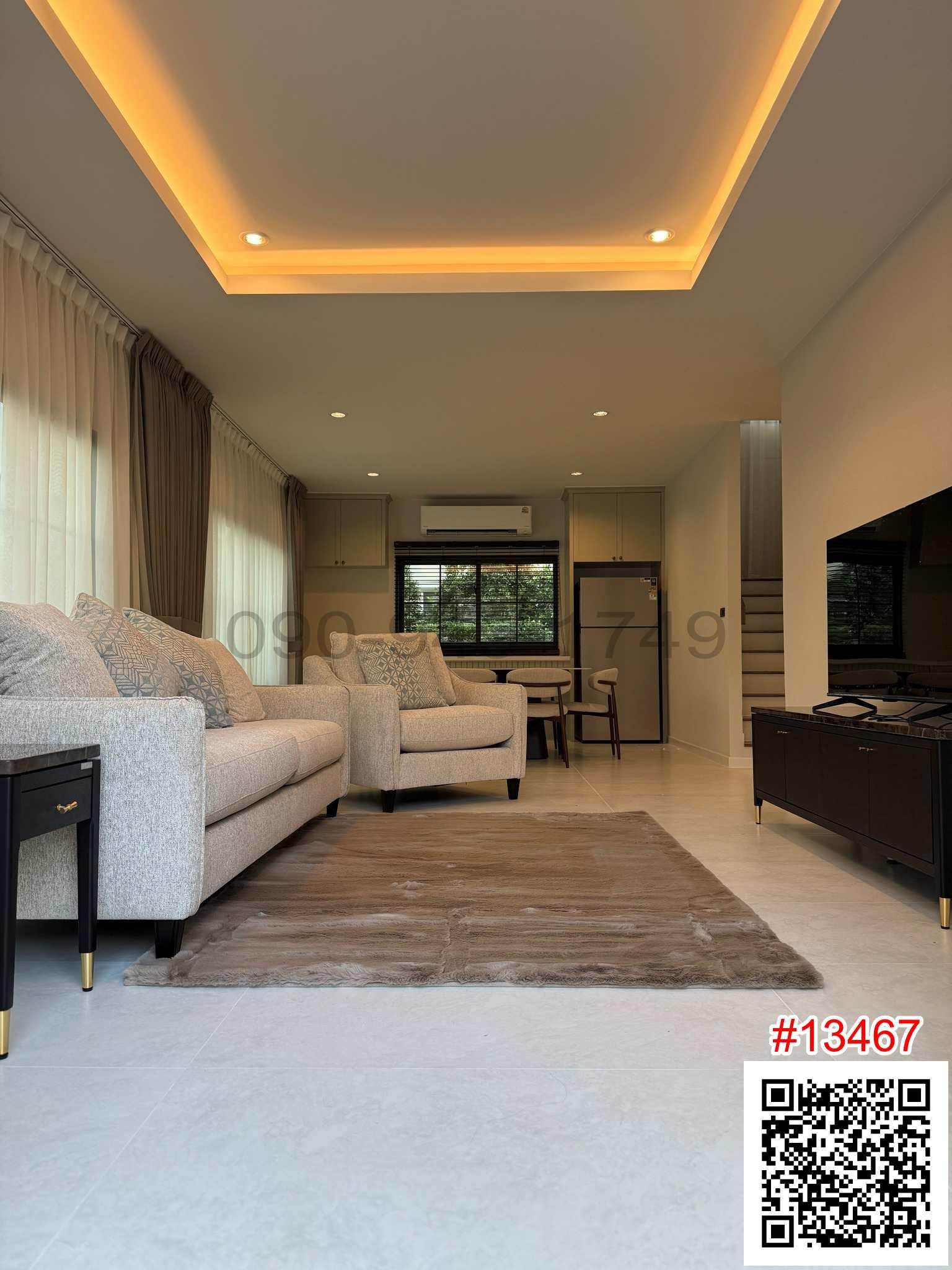 เช่า บ้านเดี่ยว 2 ชั้น เศรษฐสิริ บางนา กม.10 พร้อมเข้าอยู่ ใกล้ Design Village บางนา